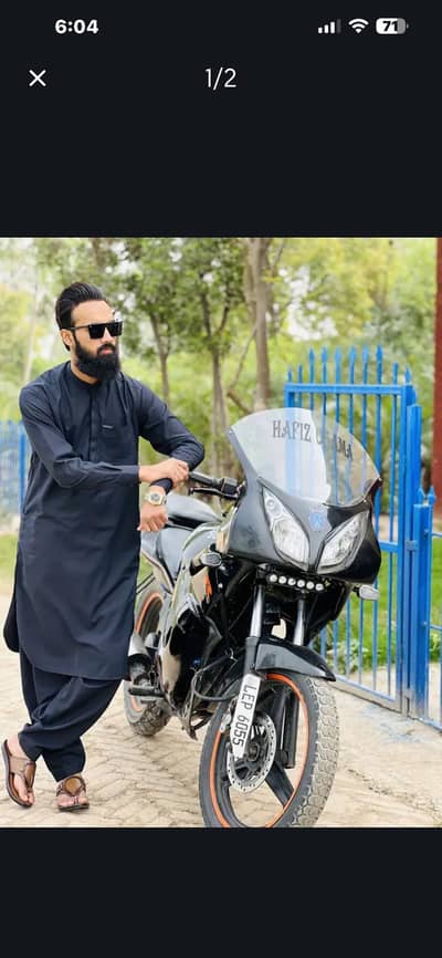 Suzuki Heavy Bike Look 200cc - Fully Modified & Self Start