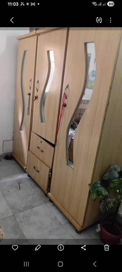 2 wardrobesfor sale