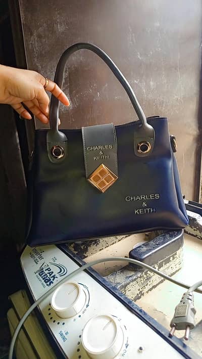 Navy Blue Women's Tote Bag - Excellent Condition