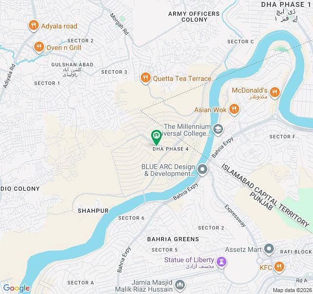 PLOT IN DHA PHASE 4 RIVER VIEW NORTH BLOCK E 0