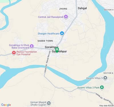 10 Marla Plot Near To Main Adiala Road.