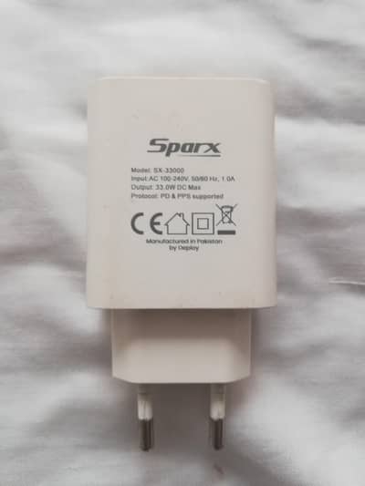 Samsung 45W C2C, Sparx 33W C2C original Box pulled chargers.
