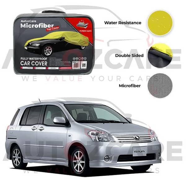 Toyota Raum Microfiber Car Top Cover - Model 2003-2011