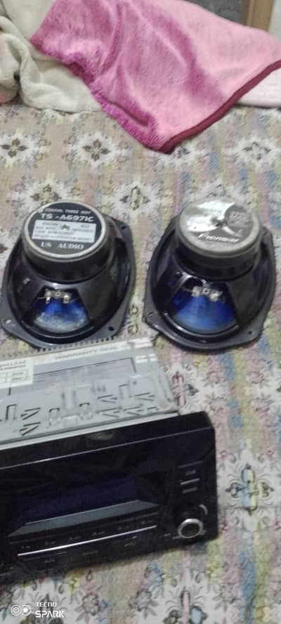 Speakers and Audio Player