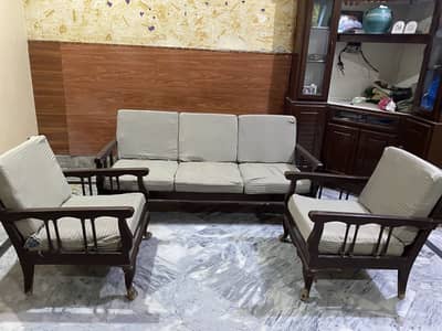 Wood sofa’s set