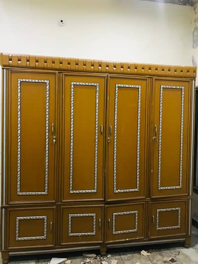 wood wardrobe