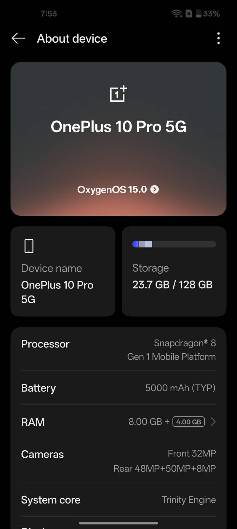 One Plus 10 Pro 1