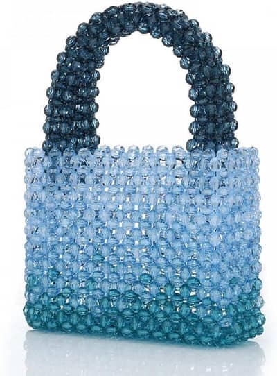 cristal beeds bag
