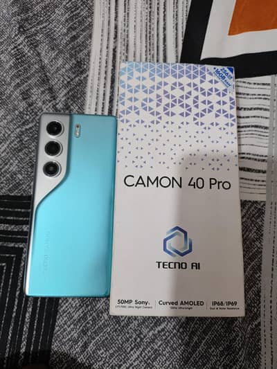 Tecno CAMON 40 Pro Just like box open.