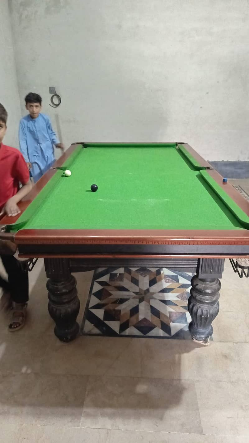 Snooker table 1