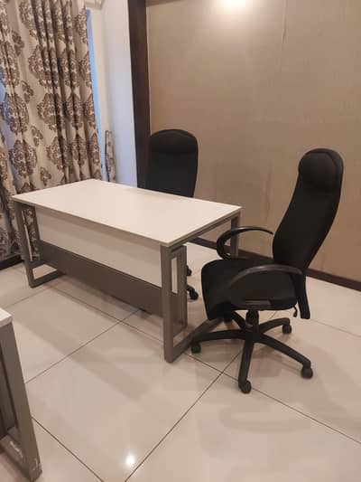 office chairs and tables available in 10/10 condition 10 chairs&tables