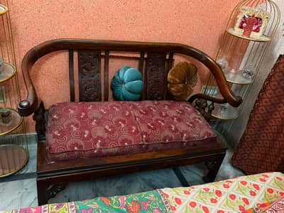 Wooden Sofa Set For Sale
