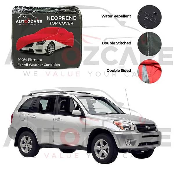 Toyota Rav4 Neoprene Car Top Cover - Model 2000-2005
