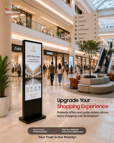 Digital Standee – Smart Advertising That Gets Noticed!