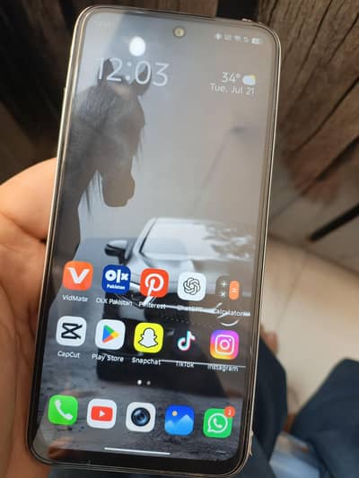 Infinix smart 10 plus 10/10 condition with box,charger