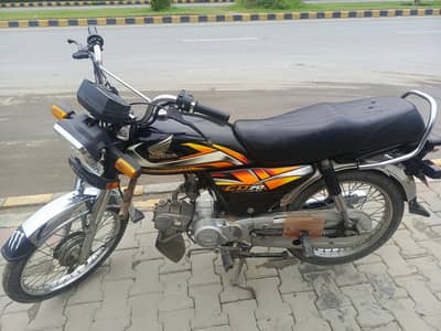 HONDA CD 70 21/22 MODEL FOR SALE