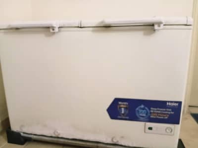 Haier HDF-385H Double Door Chest Freezer