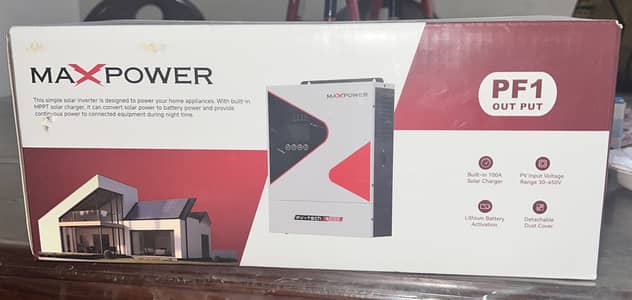 MaxPower 3000 PF1 Hybrid Solar UPS & inverter 12V