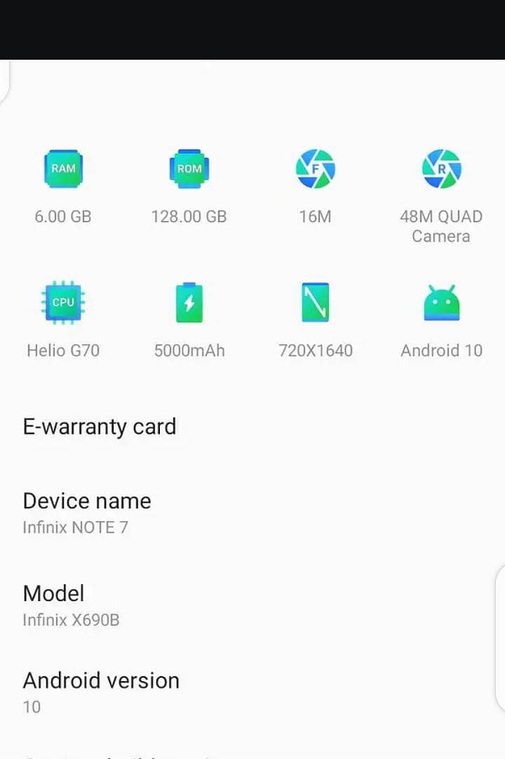 Infinix Note 7 5