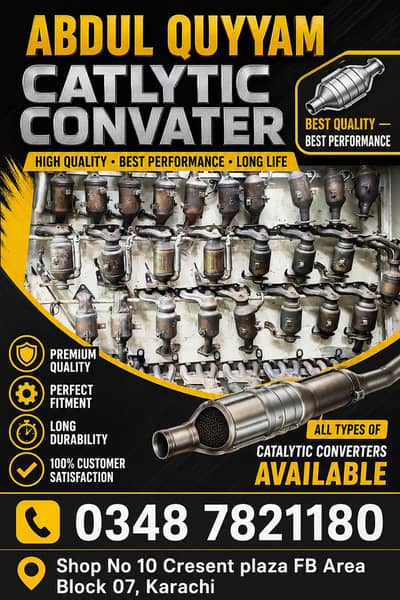 Car catalytic converter / Alto Mira Liana Hijet Every City fuel saving