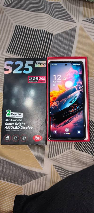 itel s25 ultra 12gb 256gb with box