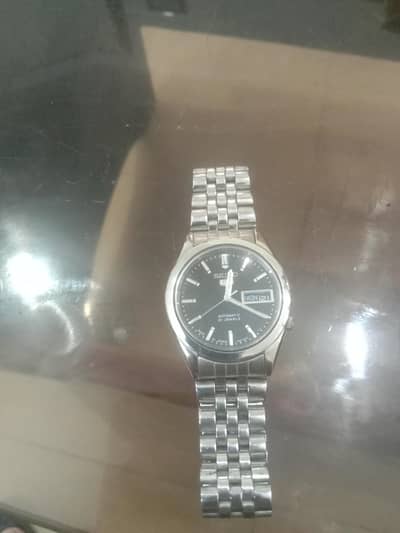 Seiko 5 Automatic (Caliber 4227), Black Dial(36mm)