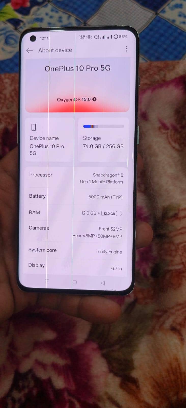 One Plus 10 Pro 12