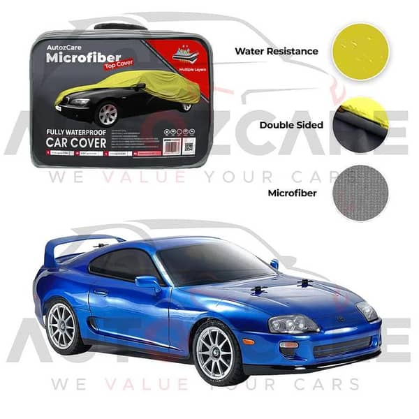 Toyota Supra Microfiber Car Top Cover - Model 1993-2002