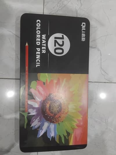 Qili 120 colors art set -Brand New ,unused-Selling for 10,000