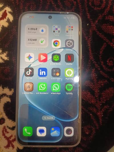 Oppo a6s Full box 8 month warranty