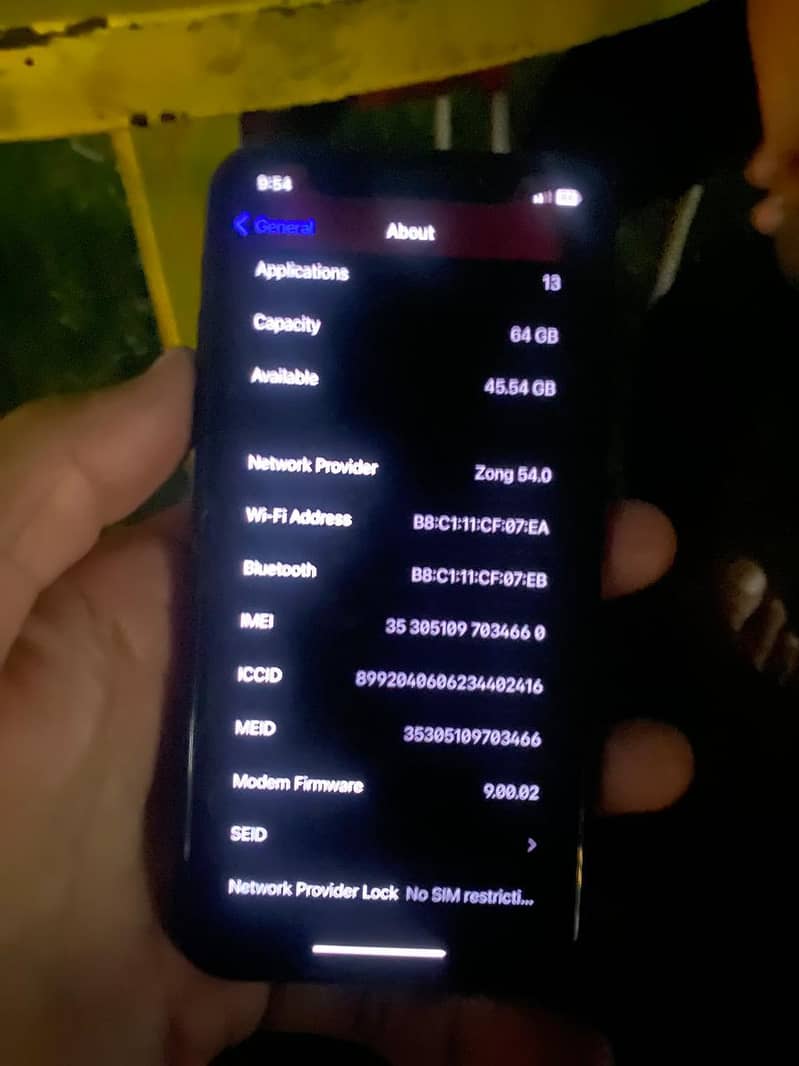 Apple iPhone X 7