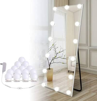 Vanity Mirror Light LED Bulbs for Makeup Mirror Stand (10 Bulbs)