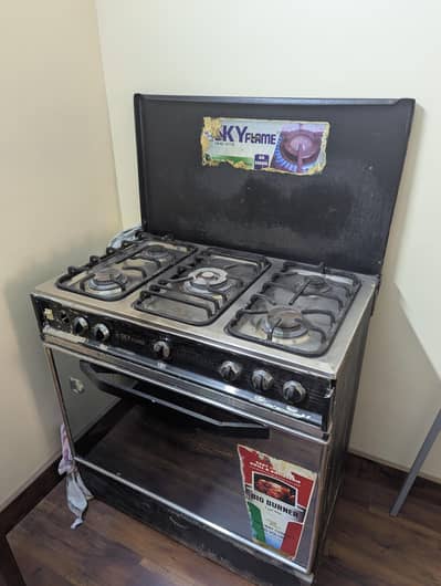 sky flam stove  cooking range