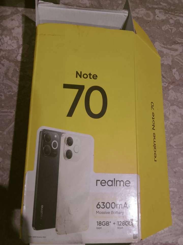 Realme note 70 5