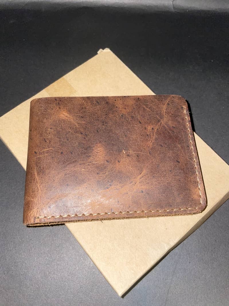 Leather wallet 1