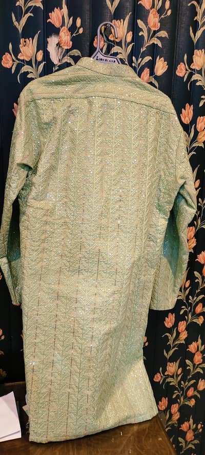 Beautiful Light Green Color Men's Suit New design