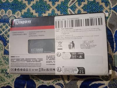 KC3000 PCIe 4.0 NVMe M. 2 512gb