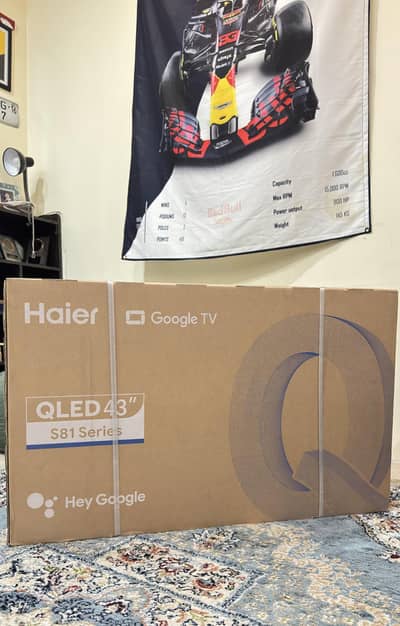Factory Sealed Haier 43 S81 QLED