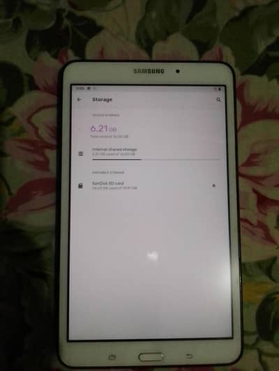 Samsung Galaxy tablet