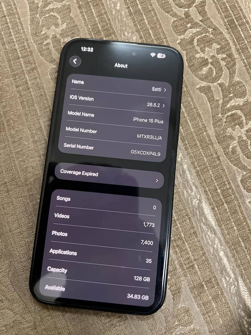 Apple iPhone 15 plus 8