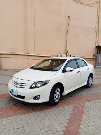 Toyota Corolla XLI 2010 model Islamabad number