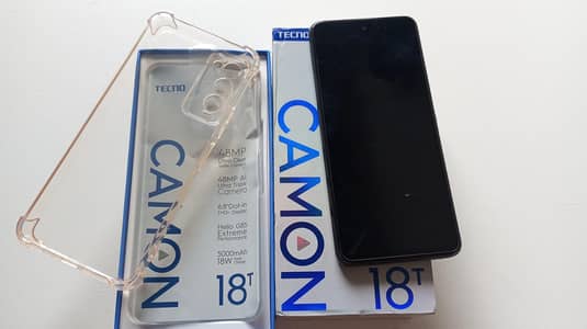 Tecno CAMON 18T 4gb 128gb only my WhatsApp number 03027078980