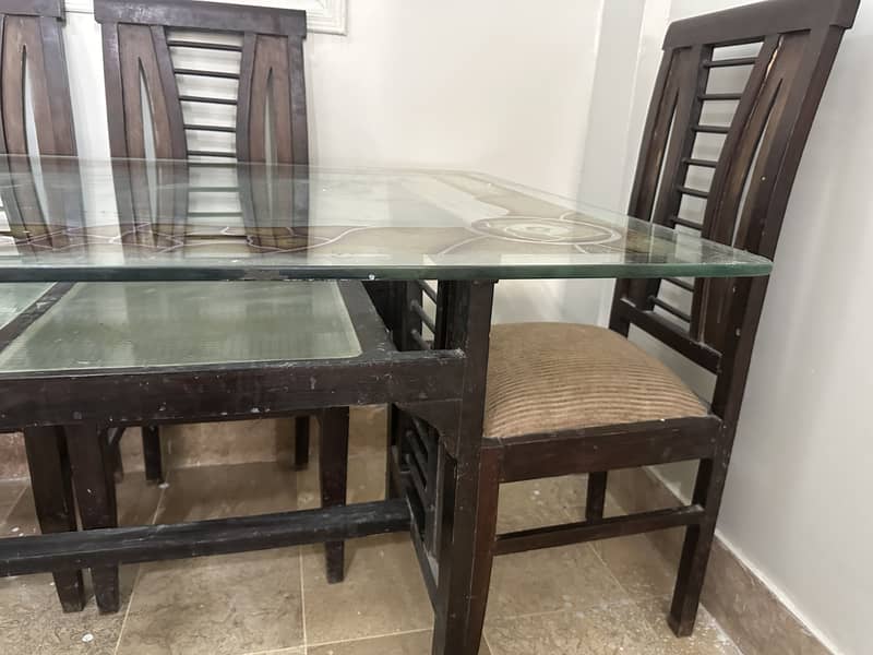 Dining table with chairs 2