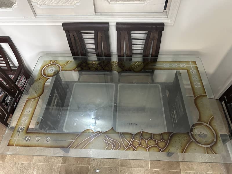 Dining table with chairs 6