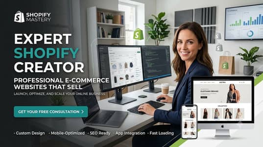 Experienced shopify store creator