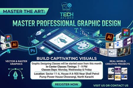 Professional Graphic Designing Course | Hands-on Projects
