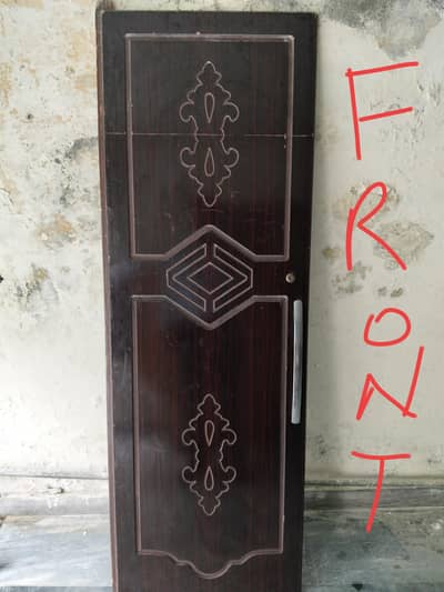 2 wooden Almirah doors