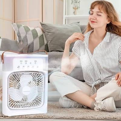 Portable Mini Air Cooler | 3 in 1 USB Cooling Fan | Mini Water Cooler