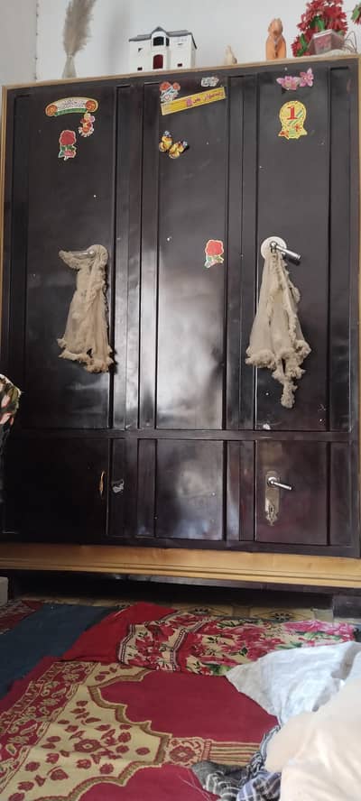 door Steel Wardrobe | Excellent Condition3. with all keys