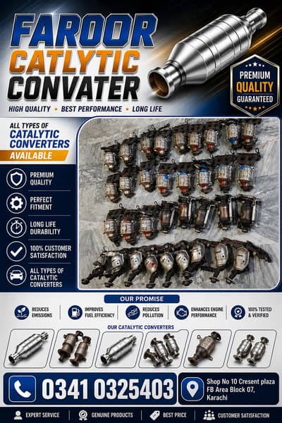 Toyota, Honda, Suzuki All Cars Catalytic Converter & HKS Muffler